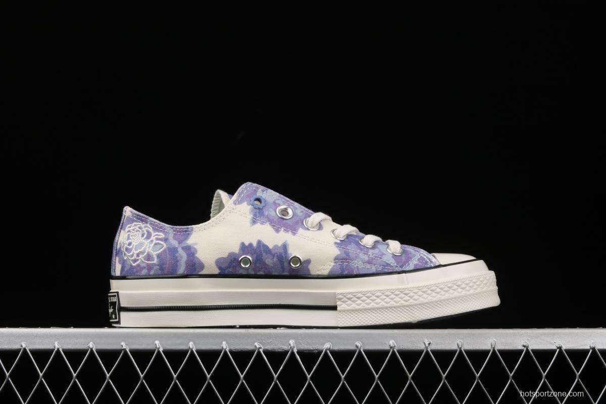 Converse 70s 2021 Flower Series Leisure Board shoes 570581C