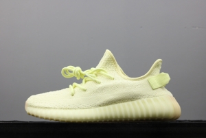 Adidas Yeezy 350V2 Real Boost Basf F36980 Darth Coconut 350 second generation light yellow original BASF popcorn