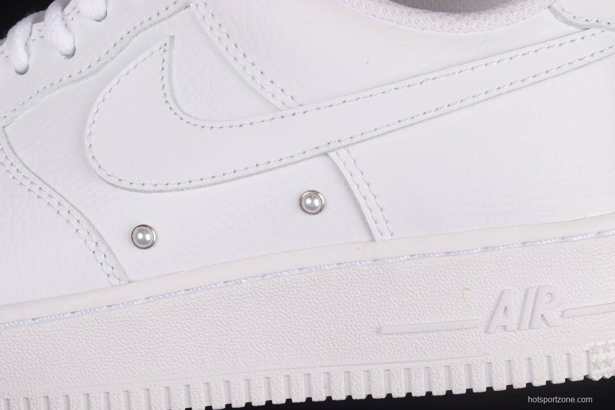 NIKE Air Force 1'07 Low Pearl White Low Casual Sneakers DQ0231-100