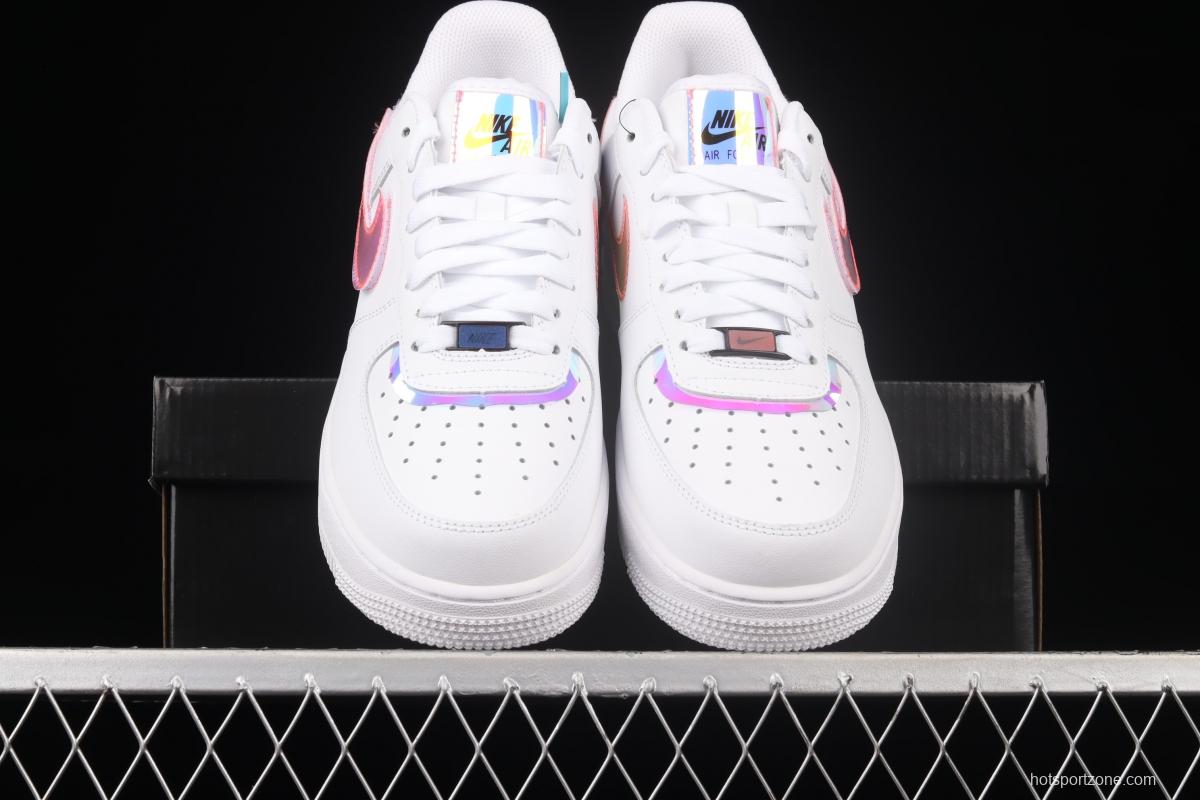 NIKE Air Force 1 Rwact QS Laser Game Pixel Hook change low-end Fashion Leisure Sports shoes DC0710-191