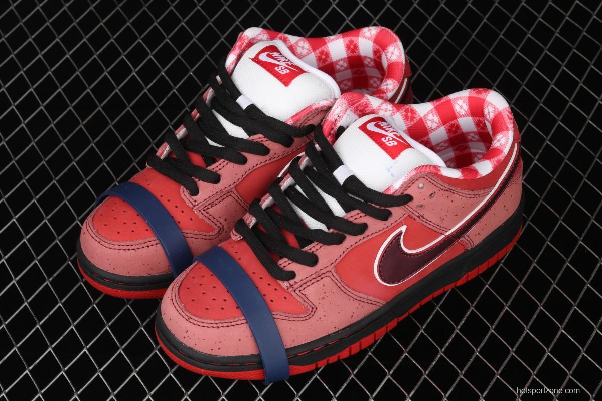 Concepts x NIKE DUNK Low Pro SB Red Lobster red lobster with full head layer 313170-661