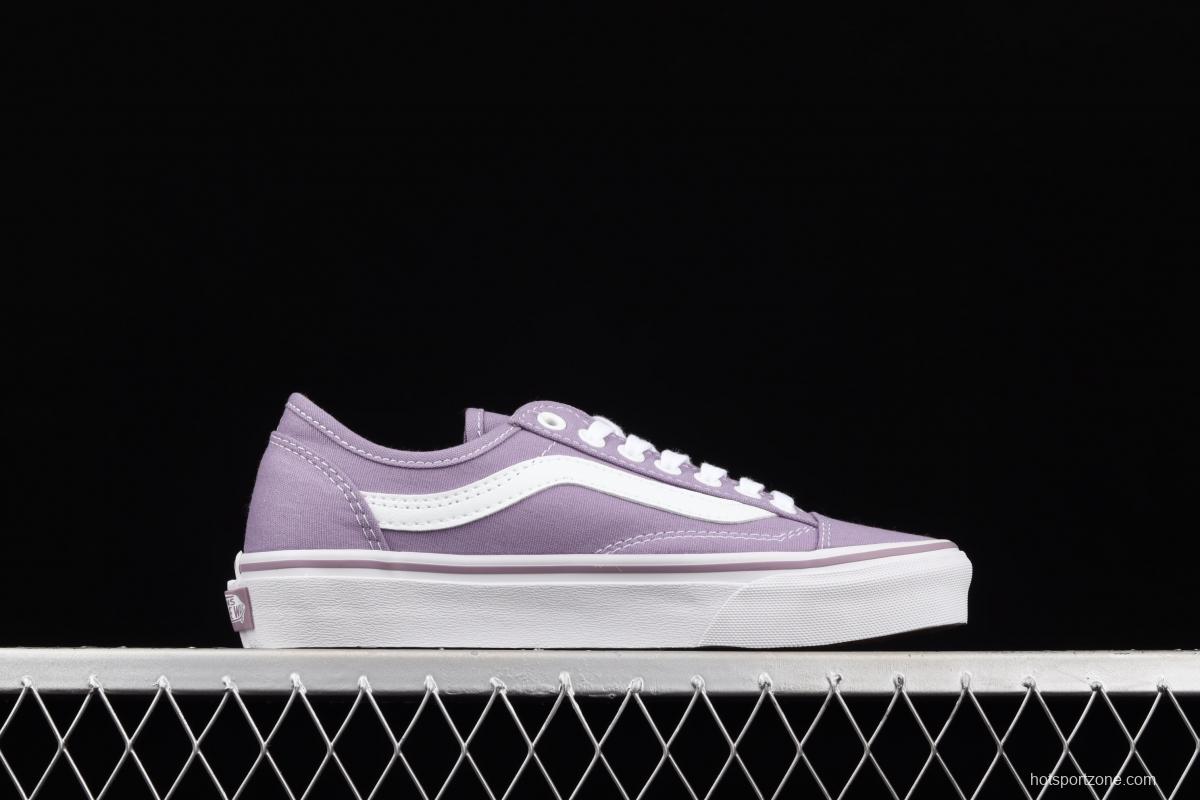 Vans Style 36 Decon SF taro purple color matching low-top casual board shoes VN0A3MVL2XY
