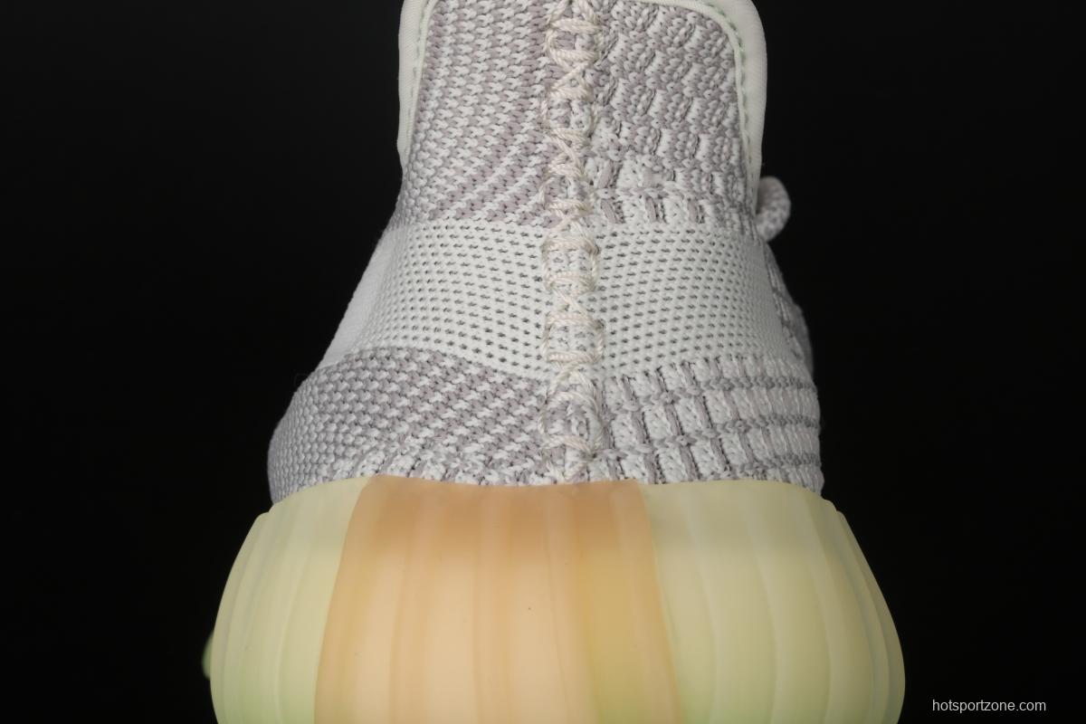 Adidas Yeezy Boost 350 V2 Tailgate FX4348 Darth Coconut 350 second generation hollowed-out Asian gray angel color BASF Boost original