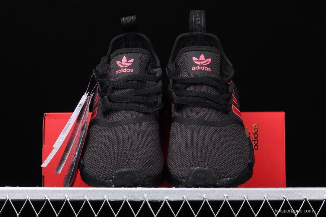 Adidas NMD_R1 G27576 year of Pig Limited Lion Dance embroidered running shoes Dongguan original large granule Super soft feet