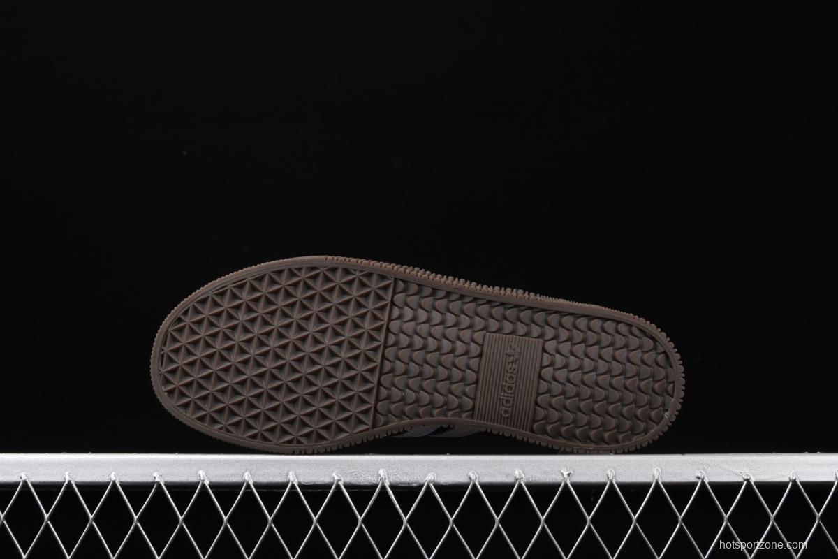 Adidas Sambarose B28156 clover retro black and white thick soles high board shoes