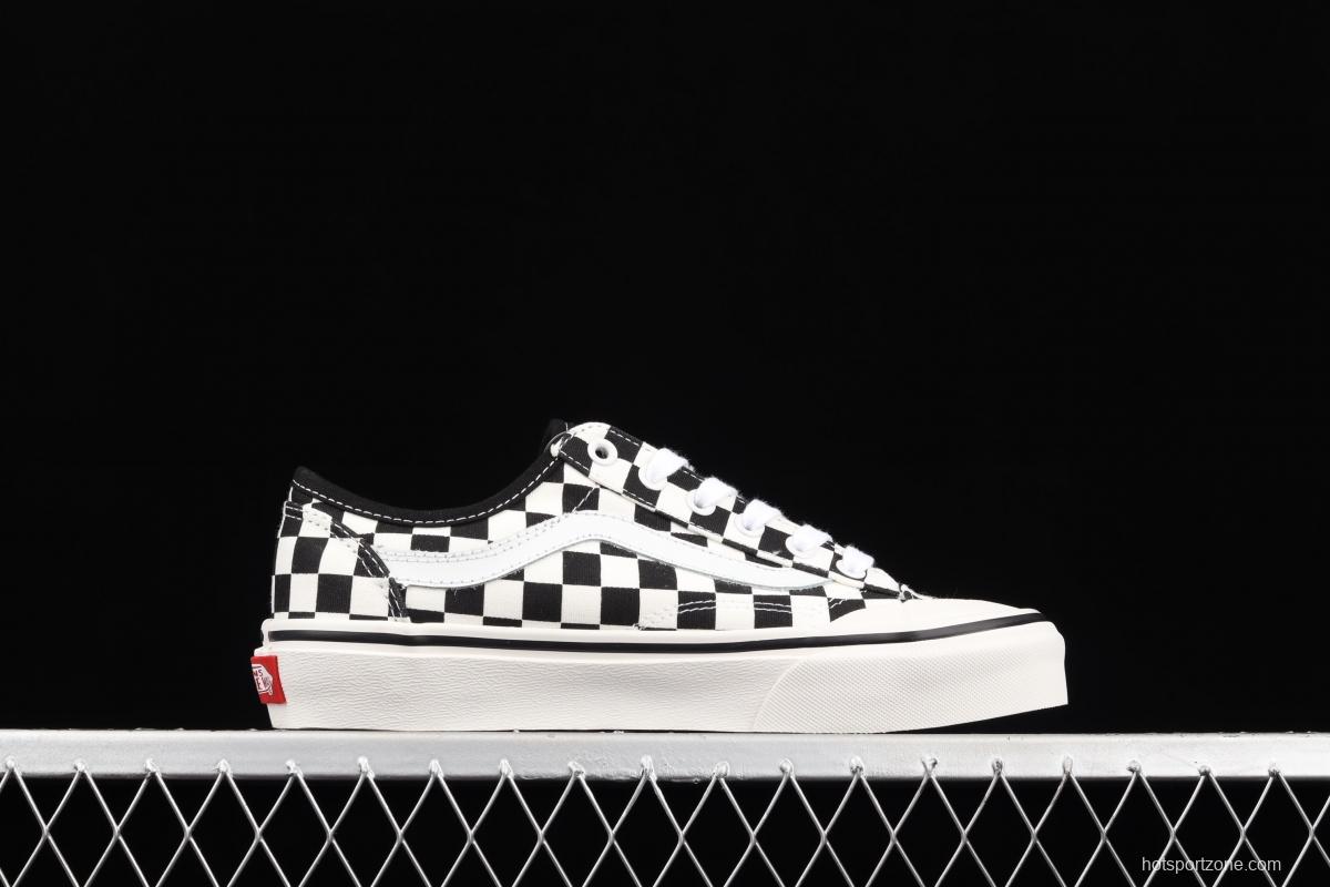 Vans Style 36 Decon SF modified PEACEMINUSONE small head half-moon Baotou checkerboard casual board shoes VN0A3MVL01U