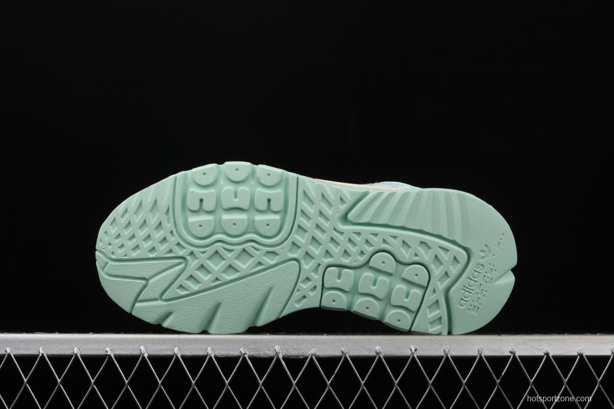 Adidas Nite Jogger 2019 Boost FV1325 3M reflective vintage running shoes