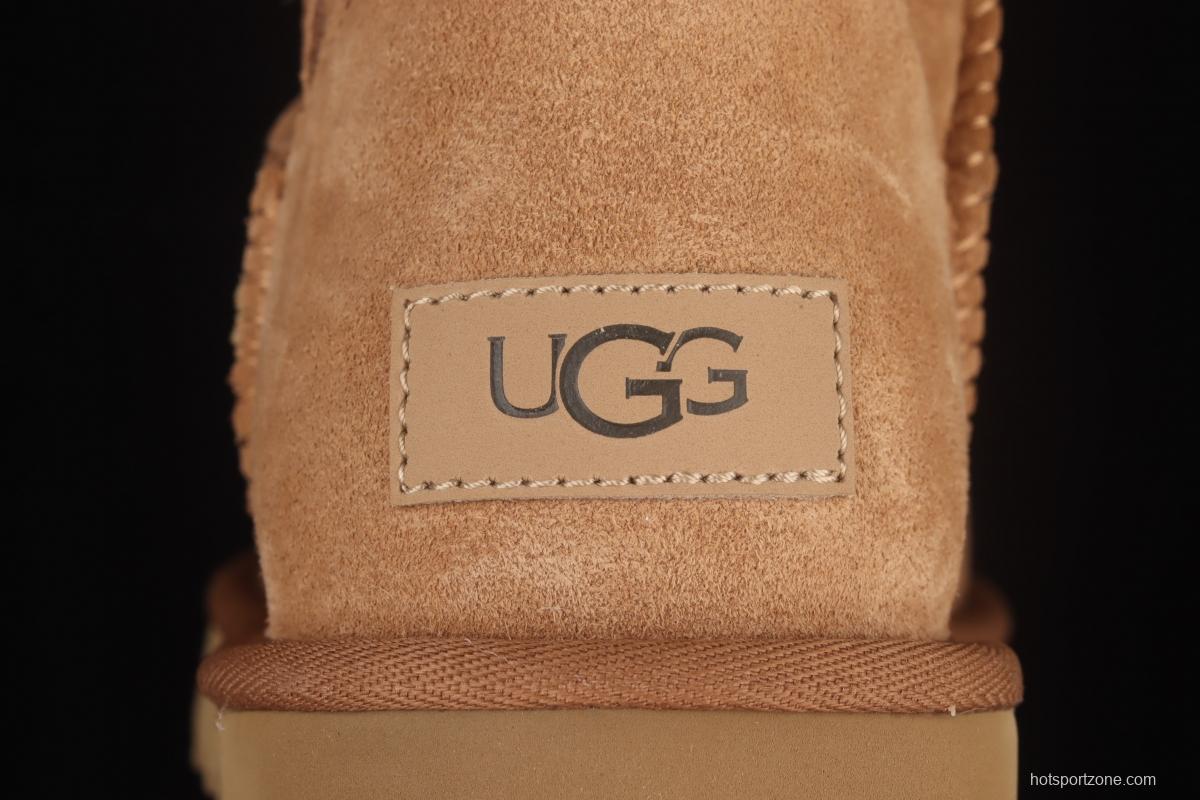 UGG Mini Bailey Button II wooden buckle help outdoor snow boots 1016422