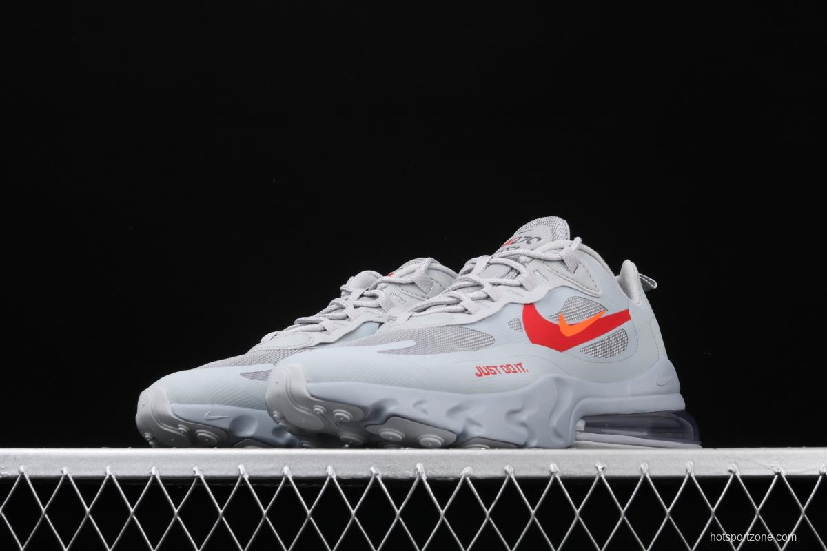 NIKE Max 270React Just Do It mixed technology half palm air cushion running shoes CT2203-002