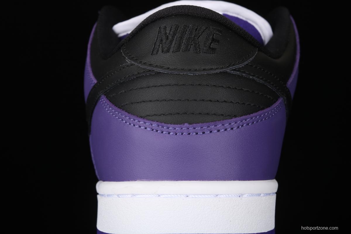 NIKE SB DUNK Low Court Purple black and purple North Carolina low-top leisure sports skateboard shoes BQ6817-500