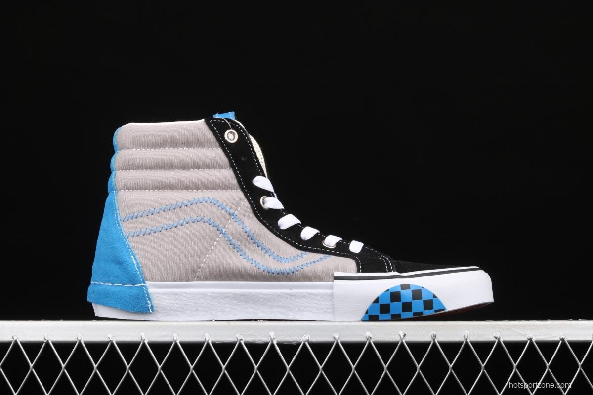 Vans SK8-Hi deconstructs 3. 0 spliced Vulcanized Board shoes VN0A3WM15FC