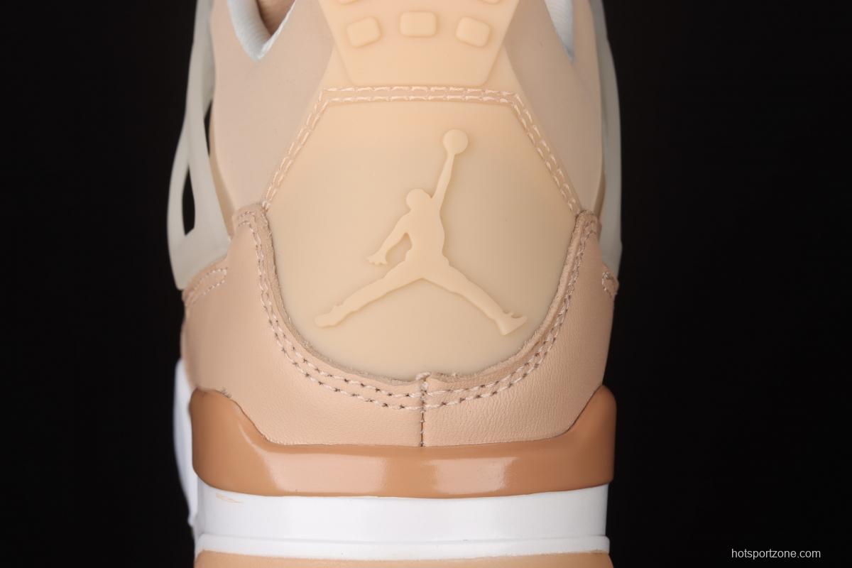 Air Jordan 4 Shimmer khaki light color DJ0675-200
