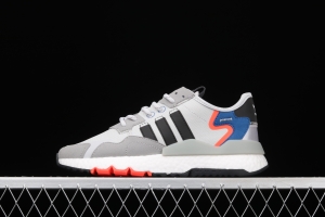 Adidas Nite Jogger Boost FX6835 3M reflective retro running shoes