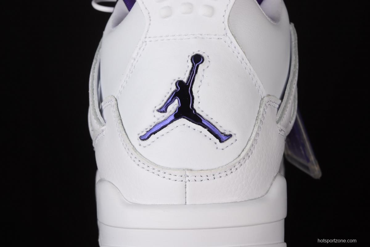 Air Jordan 4 Court Purple White and Purple CT8527-115