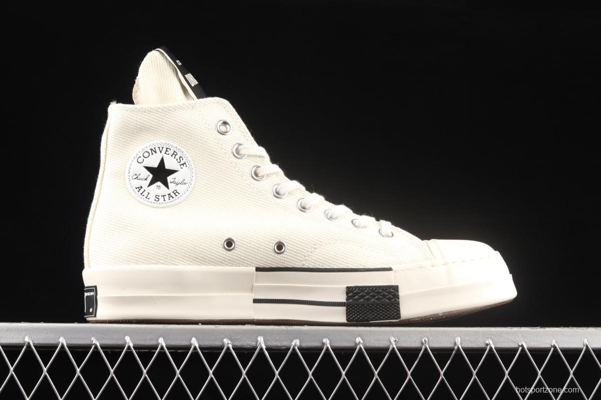 Converse x DRKSHDW international famous designer RickOwens launched a joint series of high-top casual board shoes A00132C.