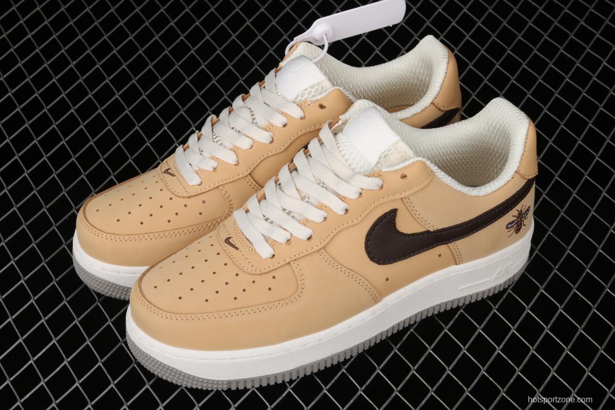 NIKE Air Force 1 Low Manchester Bee khaki brown Manchester honeybee DC1939-200