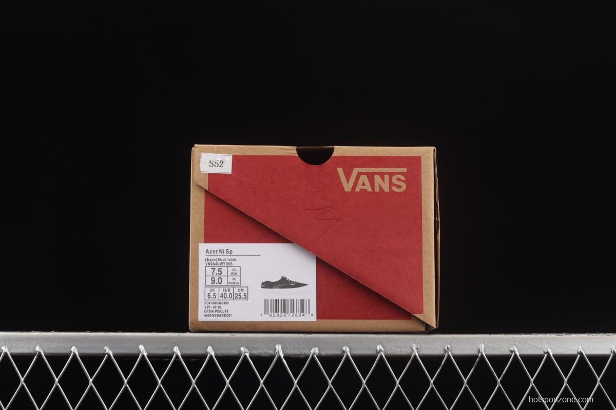 Vans Acer Ni SP Anaheim classic series suede chessboard retro vulcanized canvas shoes VN0A4UWYD9S
