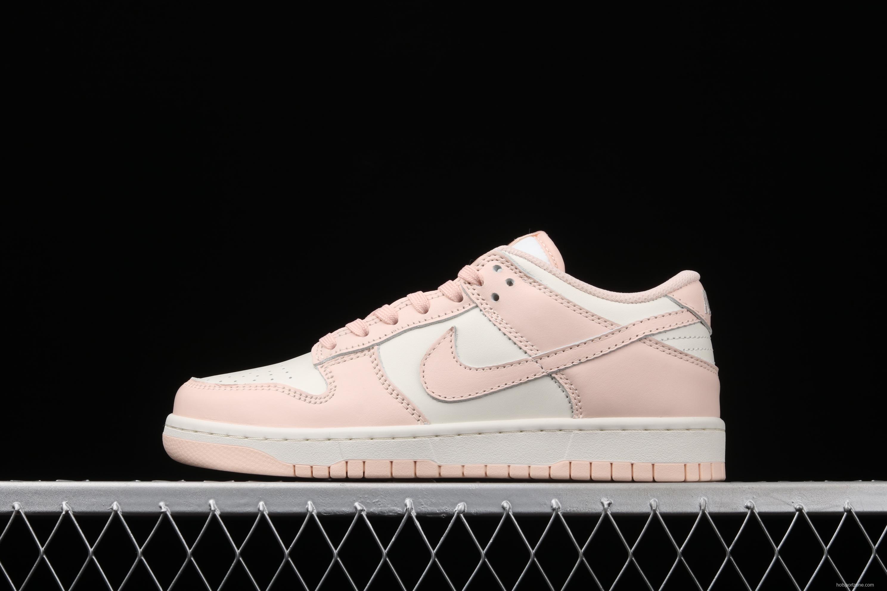 NIKE SB DUNK Low Orange Pearl Slam Dunk Series Cherry Blossom Pink Pearl low-side leisure sports skateboard shoes DD1503-102