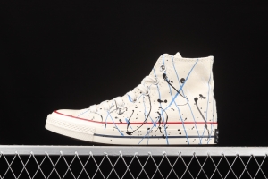 Converse Chuck 70s watercolor splash ink Chinese style high-top leisure board shoes 170802C