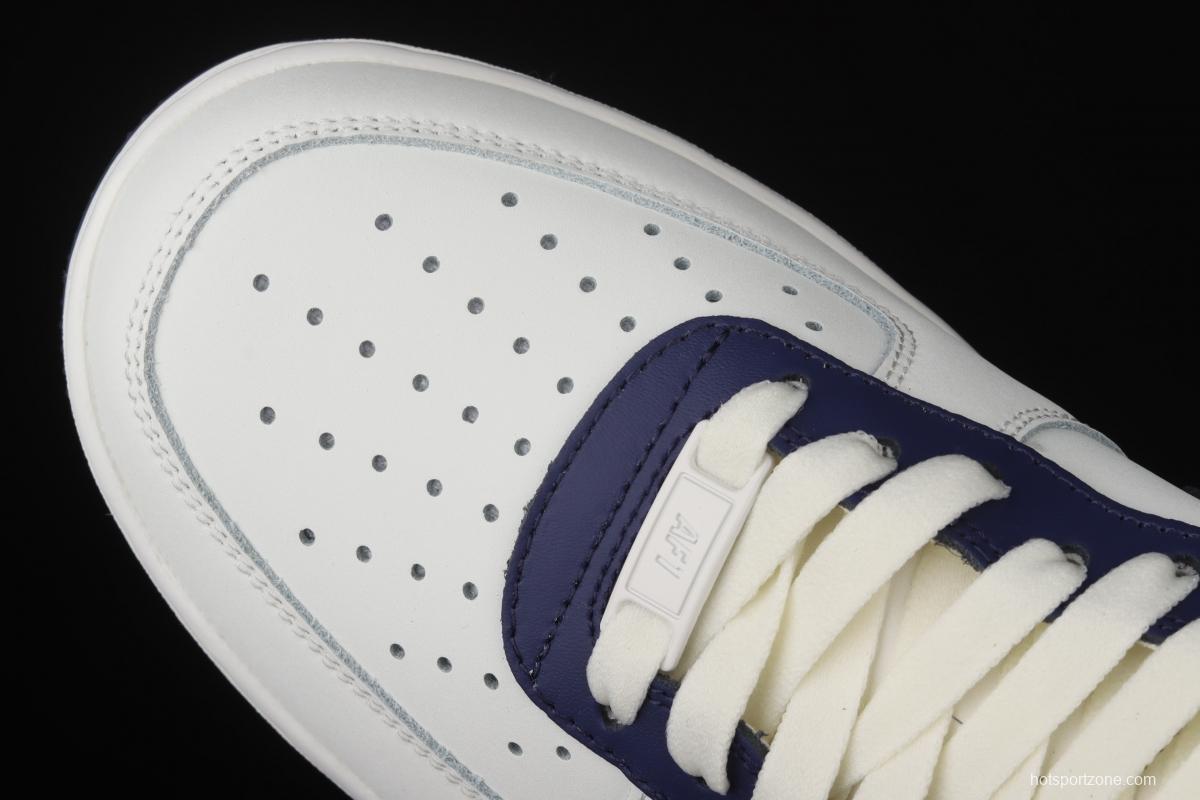 NIKE Air Force 11607 Low rice blue stitching low-top casual board shoes AL2236-106