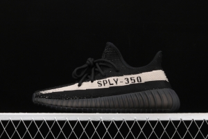 Adidas Yeezy 350V2 Real Boost Basf BY1604 Darth Coconut 350 second generation classic black and white color matching BASF Boost original