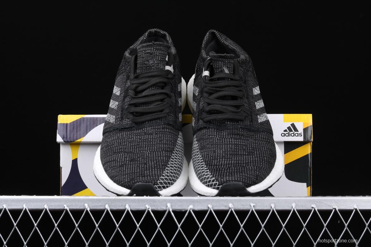 Adidas Pure Boost Go B37803 braided face cushioning running casual shoes