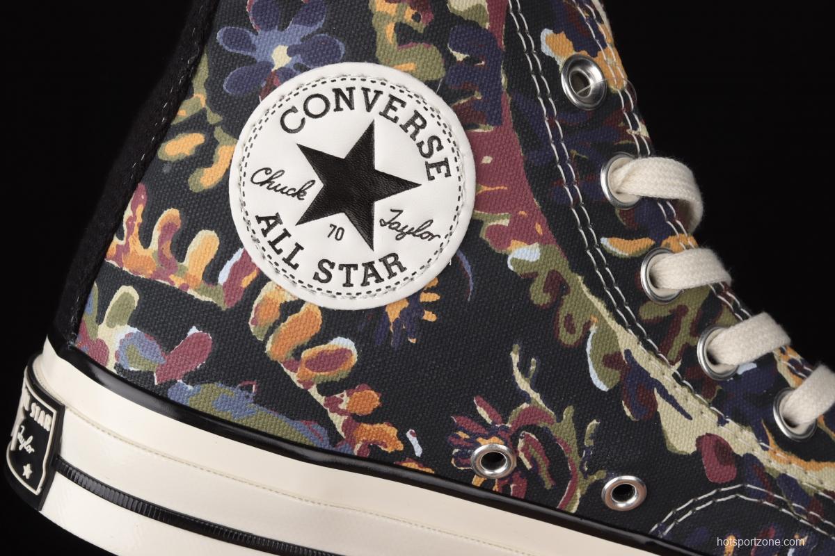 Converse Chuck 70 series cashew flower high top casual board shoes 572546C