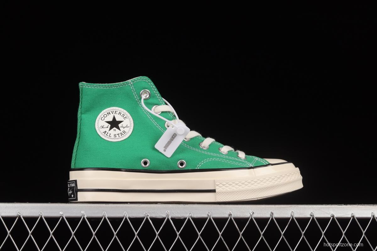 Converse 1970s Evergreen high-top vulcanized casual shoes 161441C