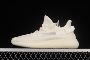 Adidas Yeezy 350 Boost V2 Pure Oat HQ6316 Pure White 2.0 Color Matching BASF Boost Original Bottom