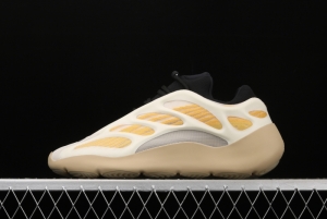 Adidas Yeezy 700V3 Azael G54853 Kanye coconut 700V3 profiled goose yellow luminous running shoes