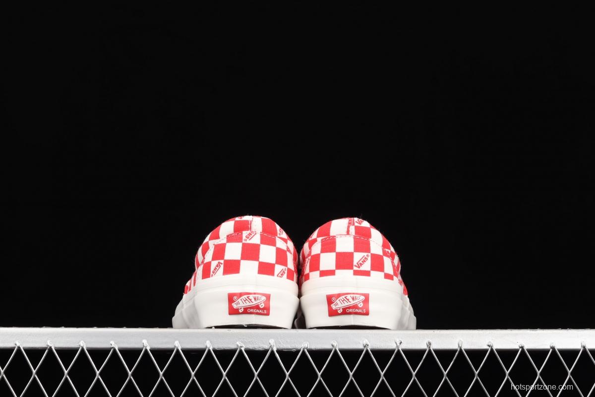 Vans Vaul OG Era LX high-end branch line series checkerboard element low upper board shoes VN0A3CXN9V9