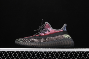 Adidas Yeezy Boost 350V2 Yecheil FW5190 Darth Coconut 350 second generation hollowed-out splicing colorful angel color