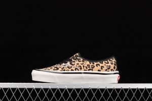 Vans Authentic 44 DX Anaheim low top leopard print low top board shoes VN0A54F29GI