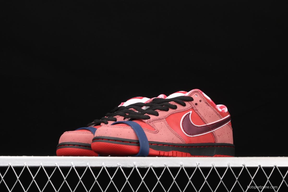 Concepts x NIKE DUNK Low Pro SB Red Lobster red lobster with full head layer 313170-661