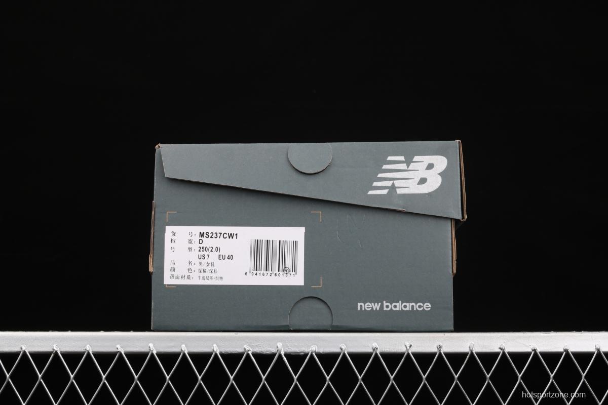 New Balance MS237 series retro leisure sports jogging shoes MS237CW1