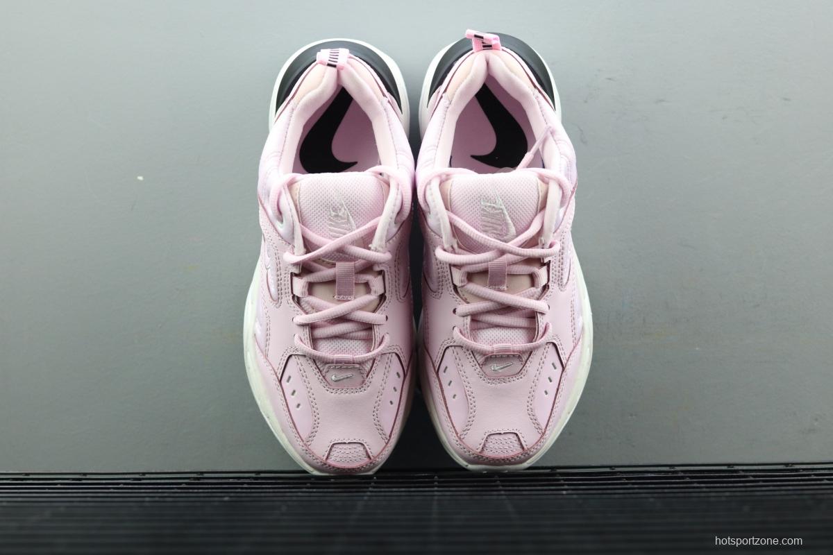 NIKE M2K Tekno pink and white color retro sports daddy shoes AO3108-600