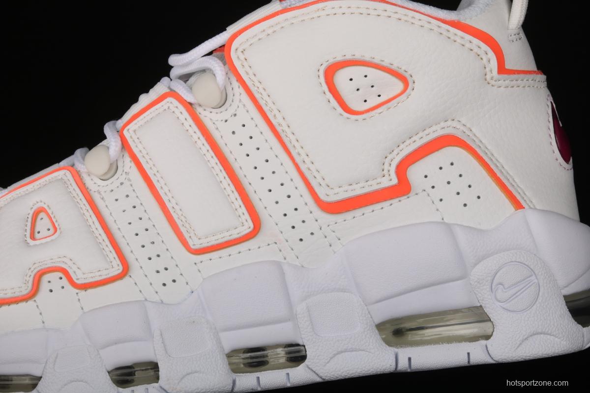 NIKE Air More Uptempo 96 QS Pippen original series classic high street leisure sports basketball shoes DH4968-100