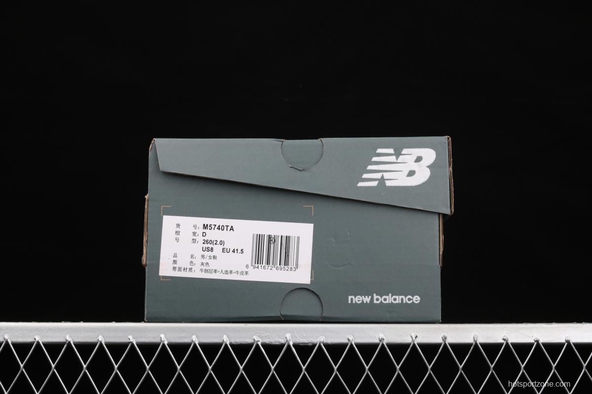 New Balance NB5740 series retro leisure jogging shoes M5740TA