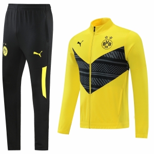 22 23 Borussia Dortmund Black Jacket Suit