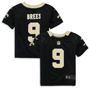 Toddler Drew Brees Black Player Limited Team Jersey