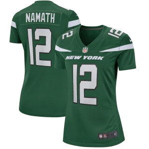 Women's Joe Namath Gotham Green Retired Player Limited Team Jersey