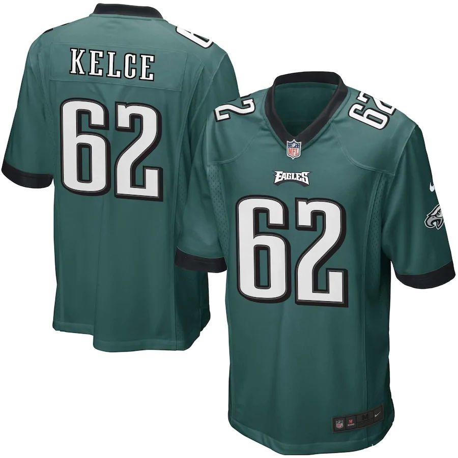Youth Jason Kelce Green Player Limited Team Jersey