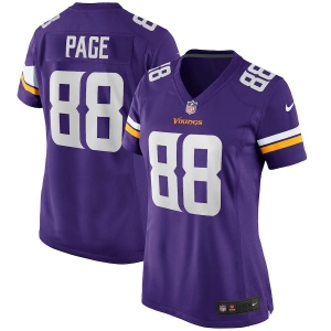 Women's Alan Page Purple Retired Player Limited Team Jersey