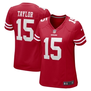 Women's Trent Taylor Scarlet Player Limited Team Jersey
