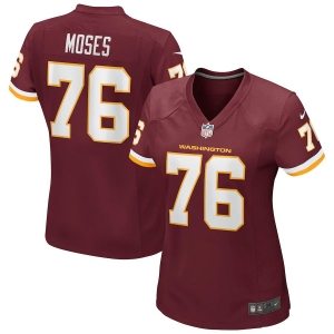 Women's Morgan Moses Burgundy Player Limited Team Jersey