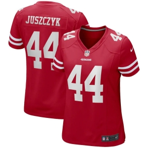 Women's Kyle Juszczyk Red Player Limited Team Jersey
