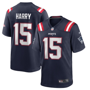 Men's N'Keal Harry Navy Player Limited Team Jersey