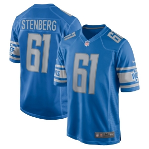 Men's Logan Stenberg Blue Player Limited Team Jersey