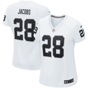 Women's Josh Jacobs White Player Limited Team Jersey