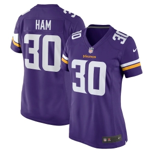 Women's C.J. Ham Purple Player Limited Team Jersey